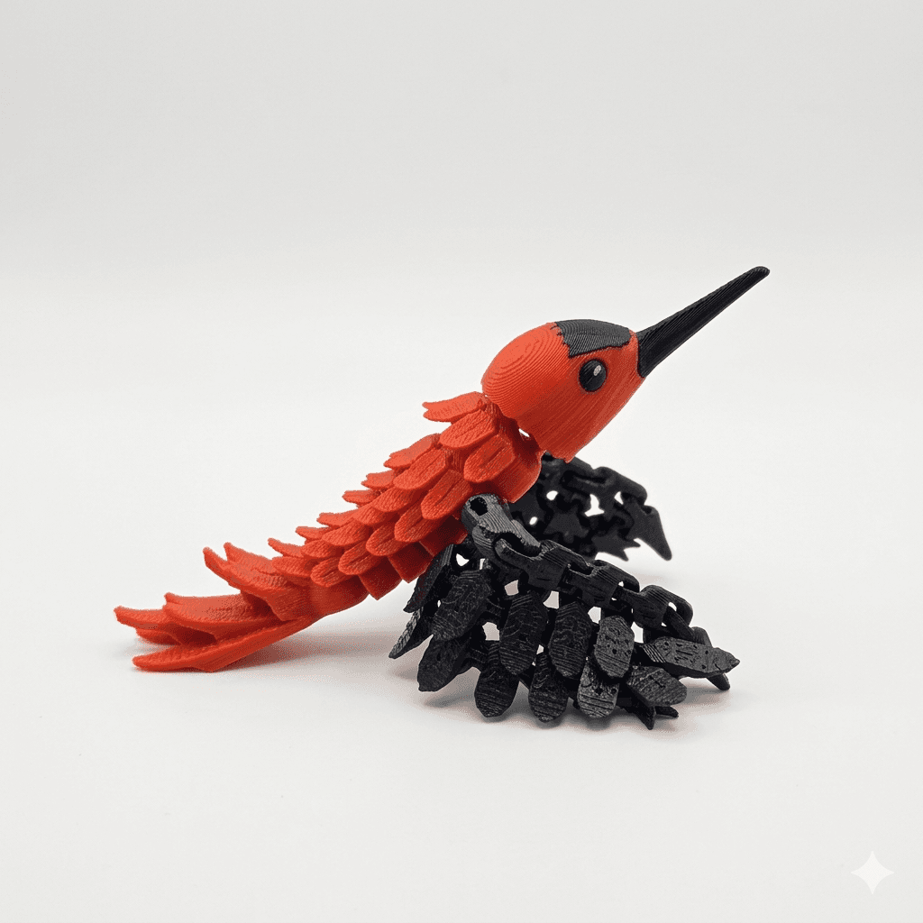 Picaflor de Juan Fernández (macho) - Sephanoides fernandensis