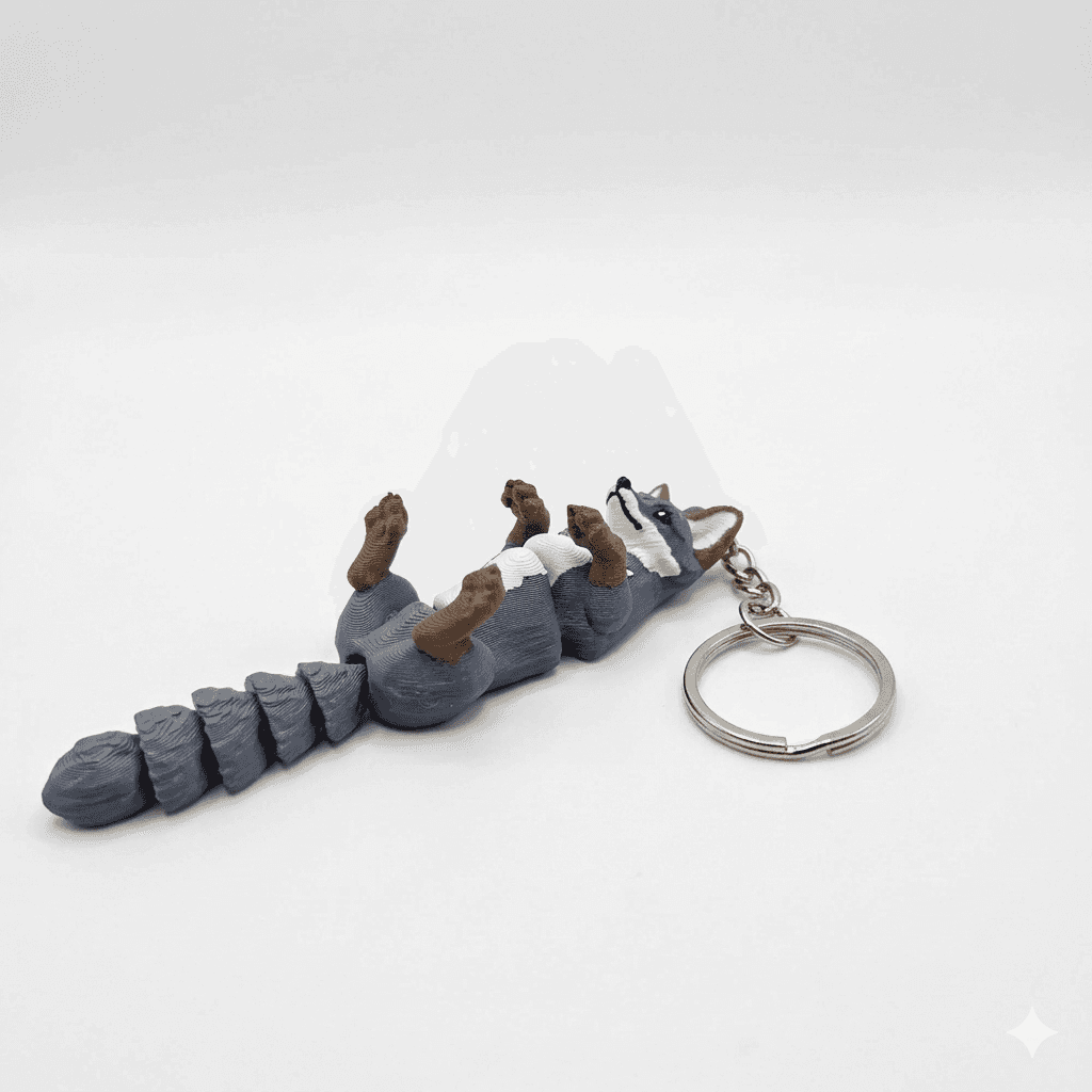 Llavero Zorro de Darwin - Lycalopex fulvipes