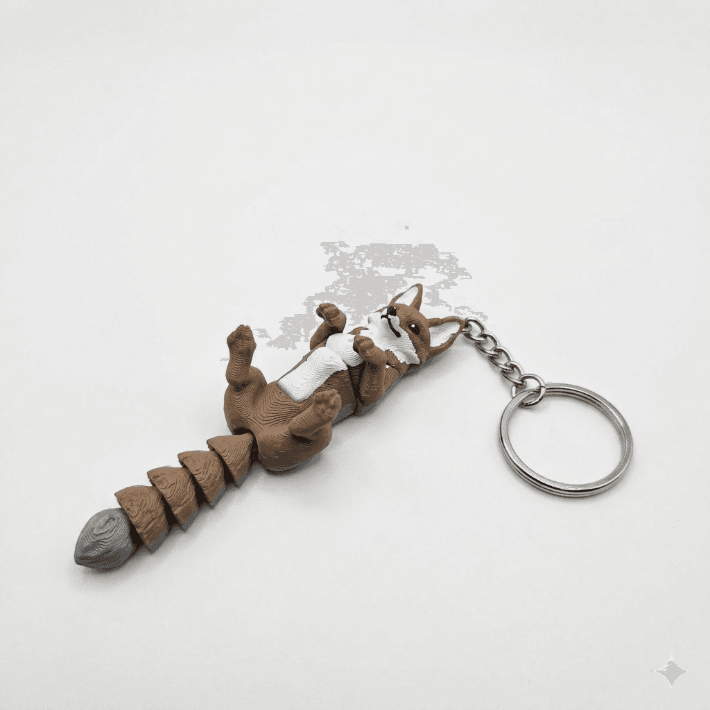 Llavero Zorro Culpeo - Lycalopex culpaeus