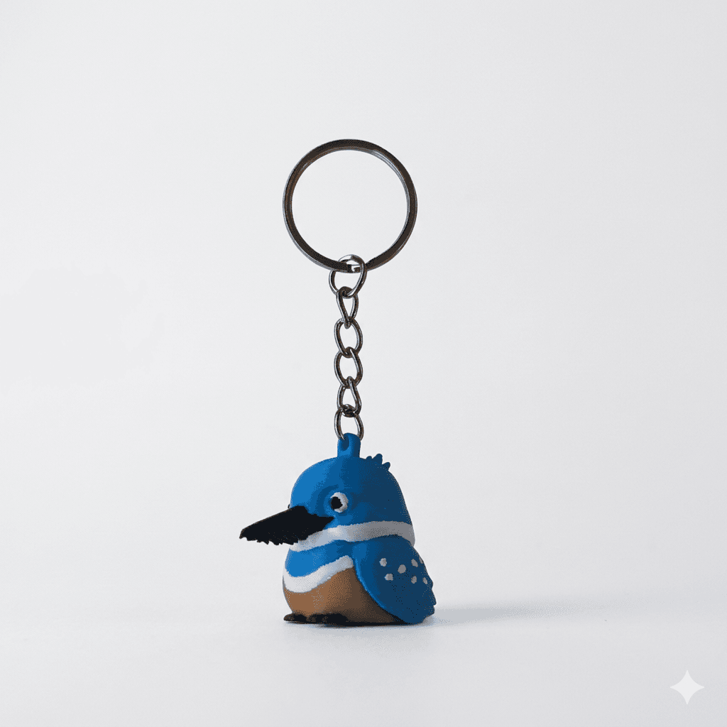 Llavero Martín Pescador - Megaceryle torquata