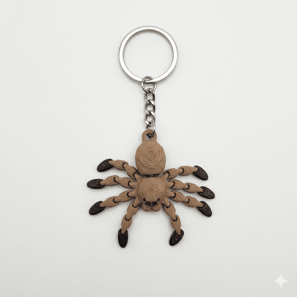 Llavero Tarántula - Grammostola rosea