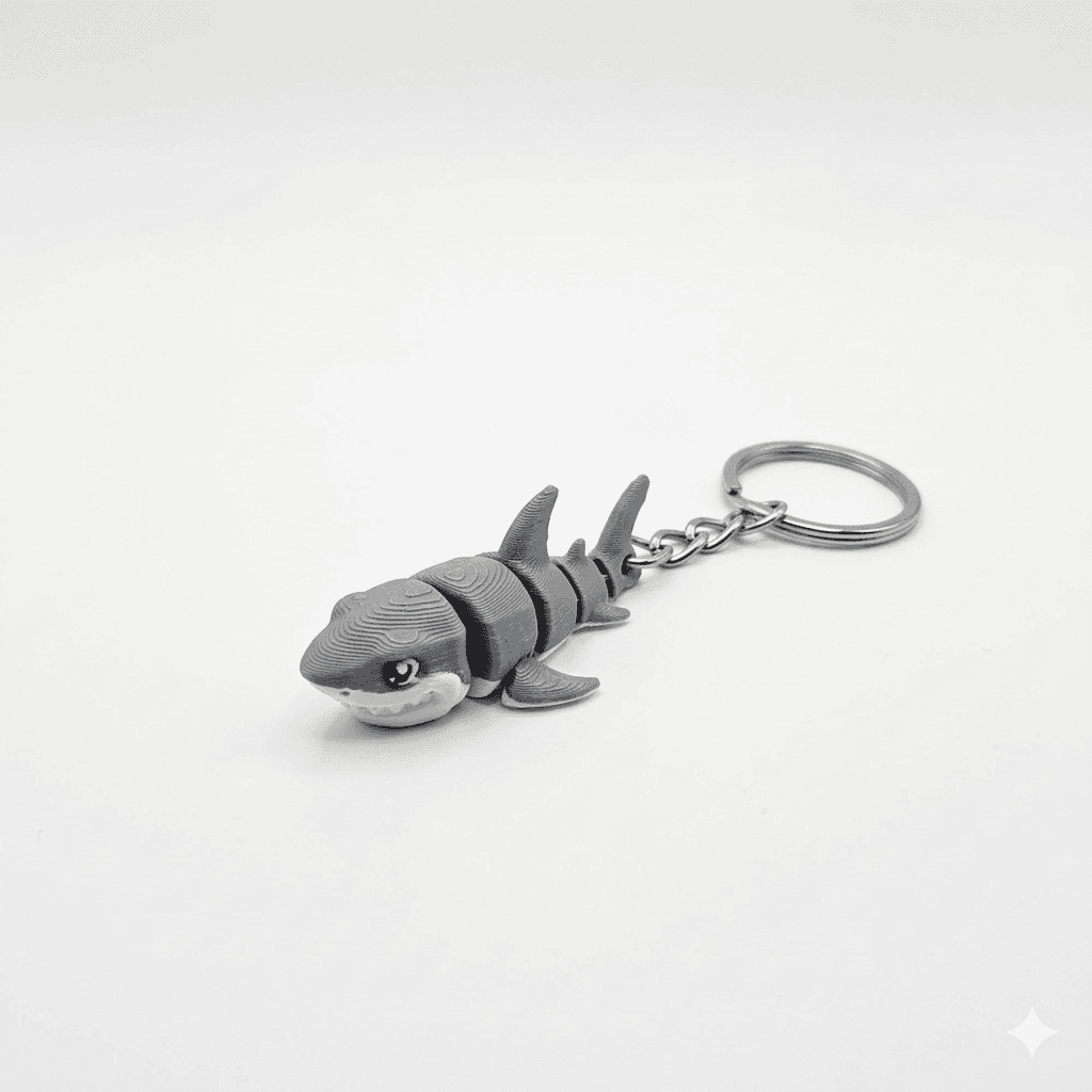 Llavero Tiburón Blanco